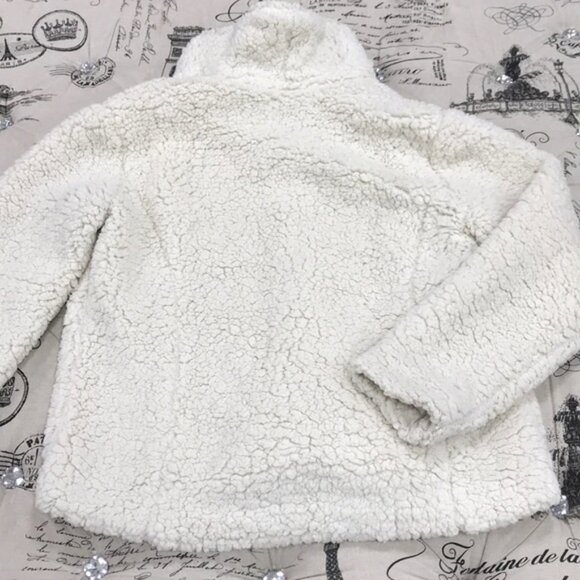 Caslon Fleece Faux Shearling Jacket - Picture 6 of 6